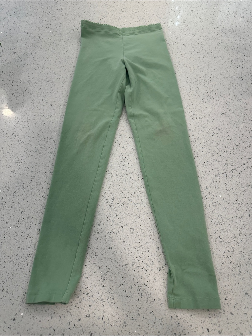 Tea Collection Sage Green Kids Leggings